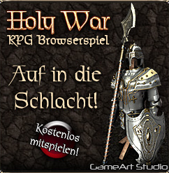 Holy War Browsergame - Banner