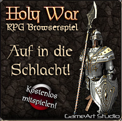 Holy War Browsergame Banner