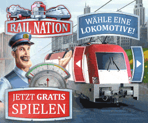 Rail Nation Browsergame Banner
