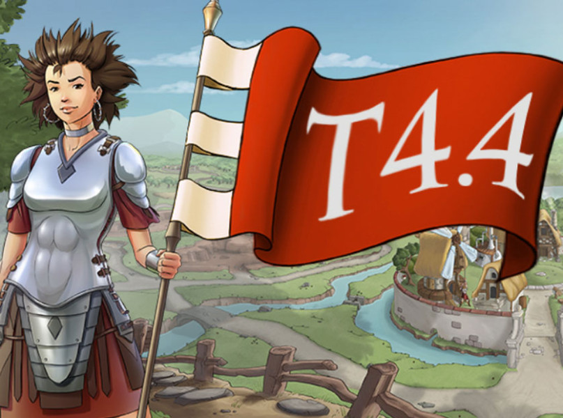 Für das kostenlose Browsergame Travian steht Version T4.4 ins Haus.